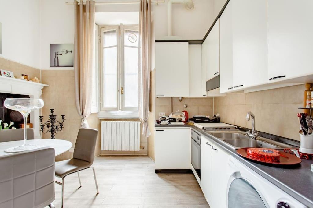 Exquisite Stay Via Crema Milan Bagian luar foto